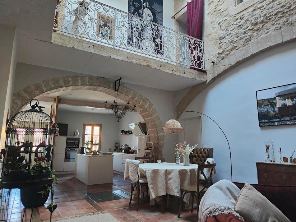 La Belle Epoque Pres De Nimes Et Uzes Hotel Saint-Bauzely ภายนอก รูปภาพ
